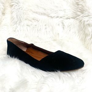 Lucky Brand Archh Black Flats Black Suede Leather